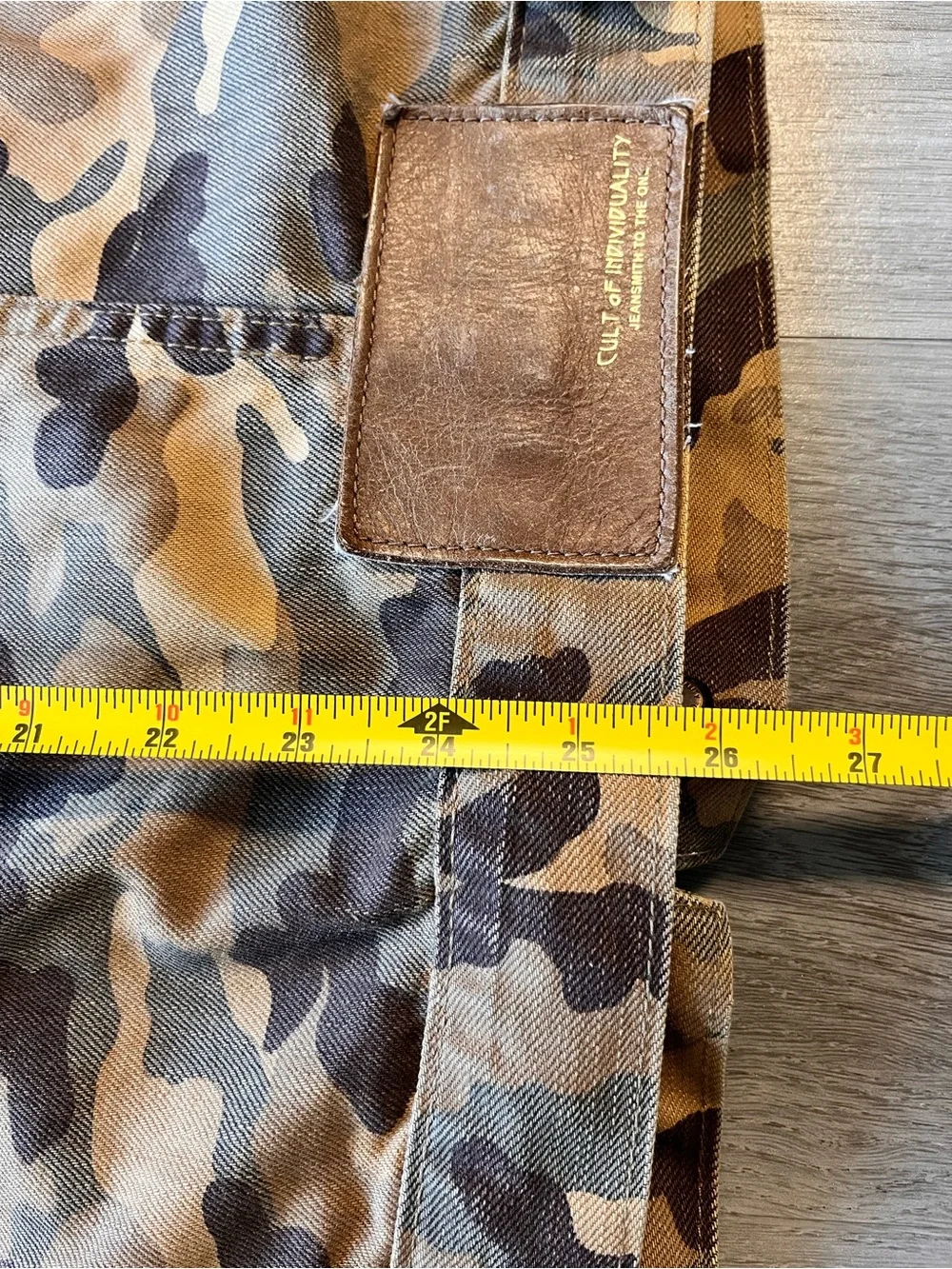 🔥Cult of Individuality Men's Camouflage Jacket in Brown and Tan size XL